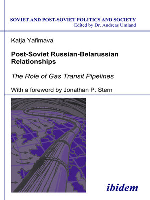 cover image of Post-Soviet Russian-Belarussian Relationships